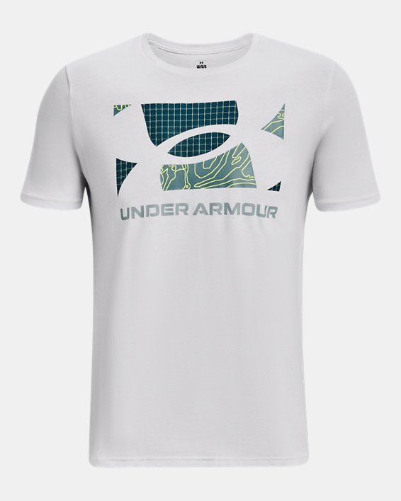 Men's UA Tilt Logo Short Sleeve, Gray, pdpMainDesktop image number 4